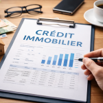 Simulation de crédit immobilier avec calcul des mensualités et analyse des taux