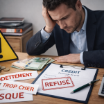 ituation de refus de crédit illustrant les risques du surendettement et d’un endettement mal préparé