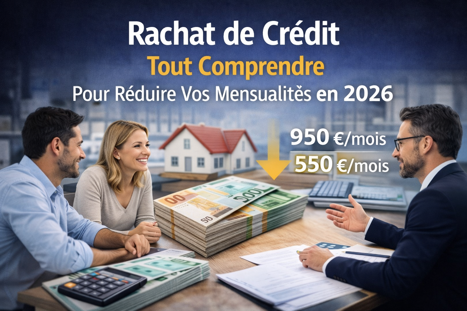 Rachat de crédit en 2026 : regrouper ses prêts pour réduire ses mensualités et améliorer son budget