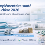 Complémentaire santé pas chère 2026 : comparatif des meilleures mutuelles santé dès 20€/mois