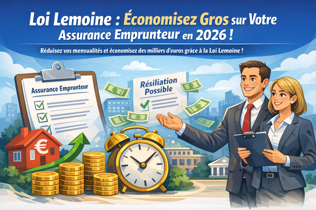  Loi Lemoine 2026 : Économisez Jusqu’à 25 000€ sur Votre Assurance Emprunteur